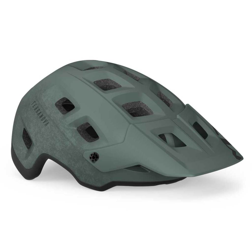 Fietshelm - MET - Terranova MIPS - Sage Green/Black Fietshelm - MET - Terranova MIPS - Sage Green/Black
